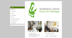 Desktop Screenshot of podologie-lutsch.com